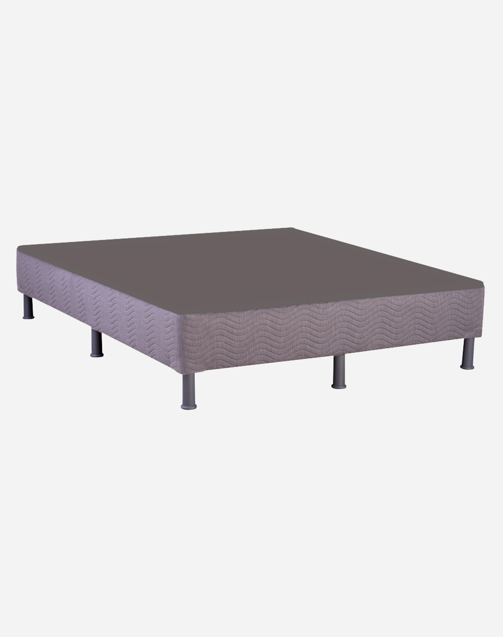 Box Spring High Profile Grey