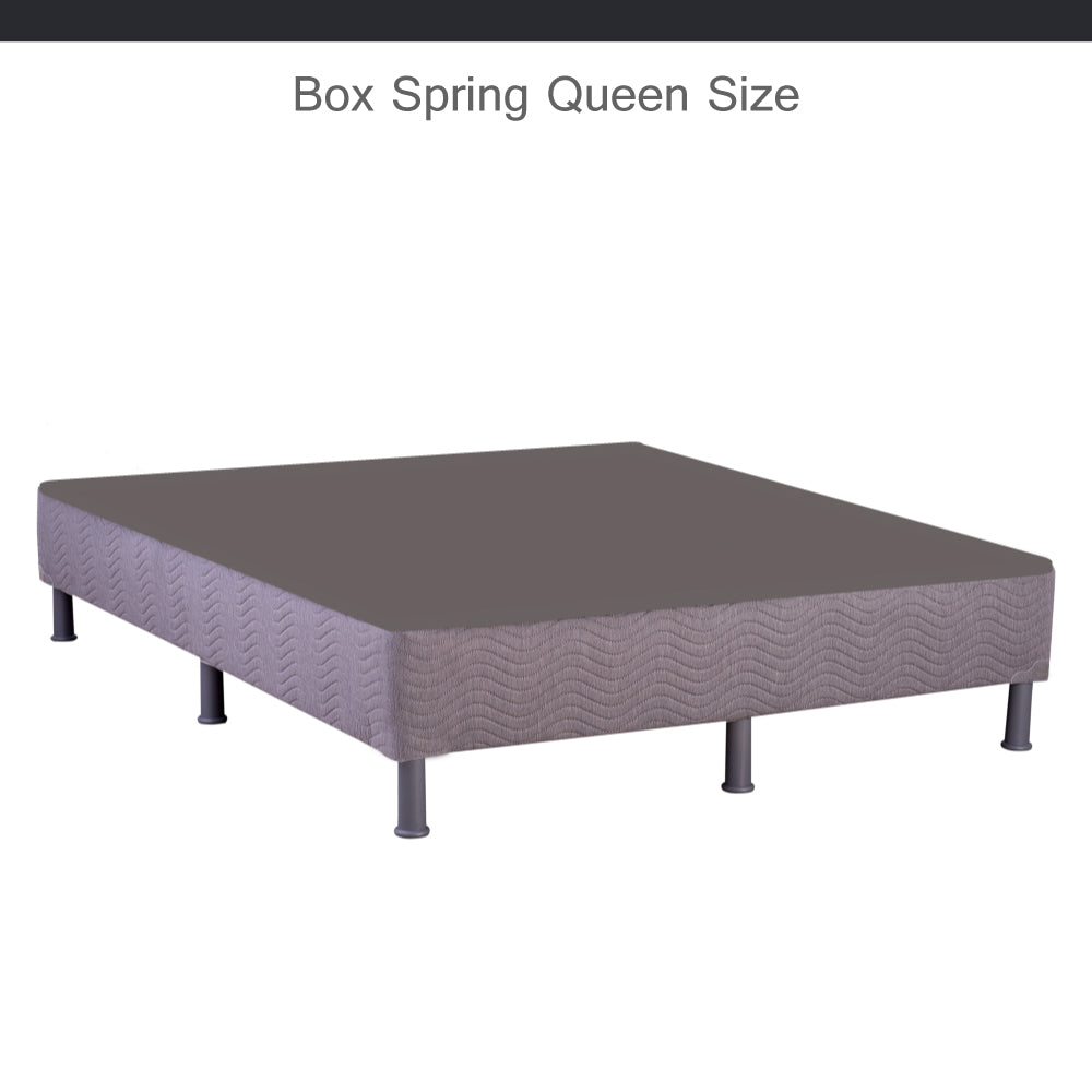 Box Spring High Profile Grey