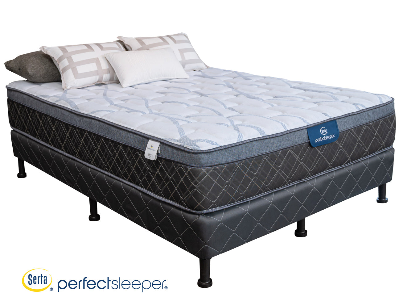 Serta Perfect Sleeper Elkin ll Euro Top Firm New Collections Resortes Reforzados (Precios Reducidos)