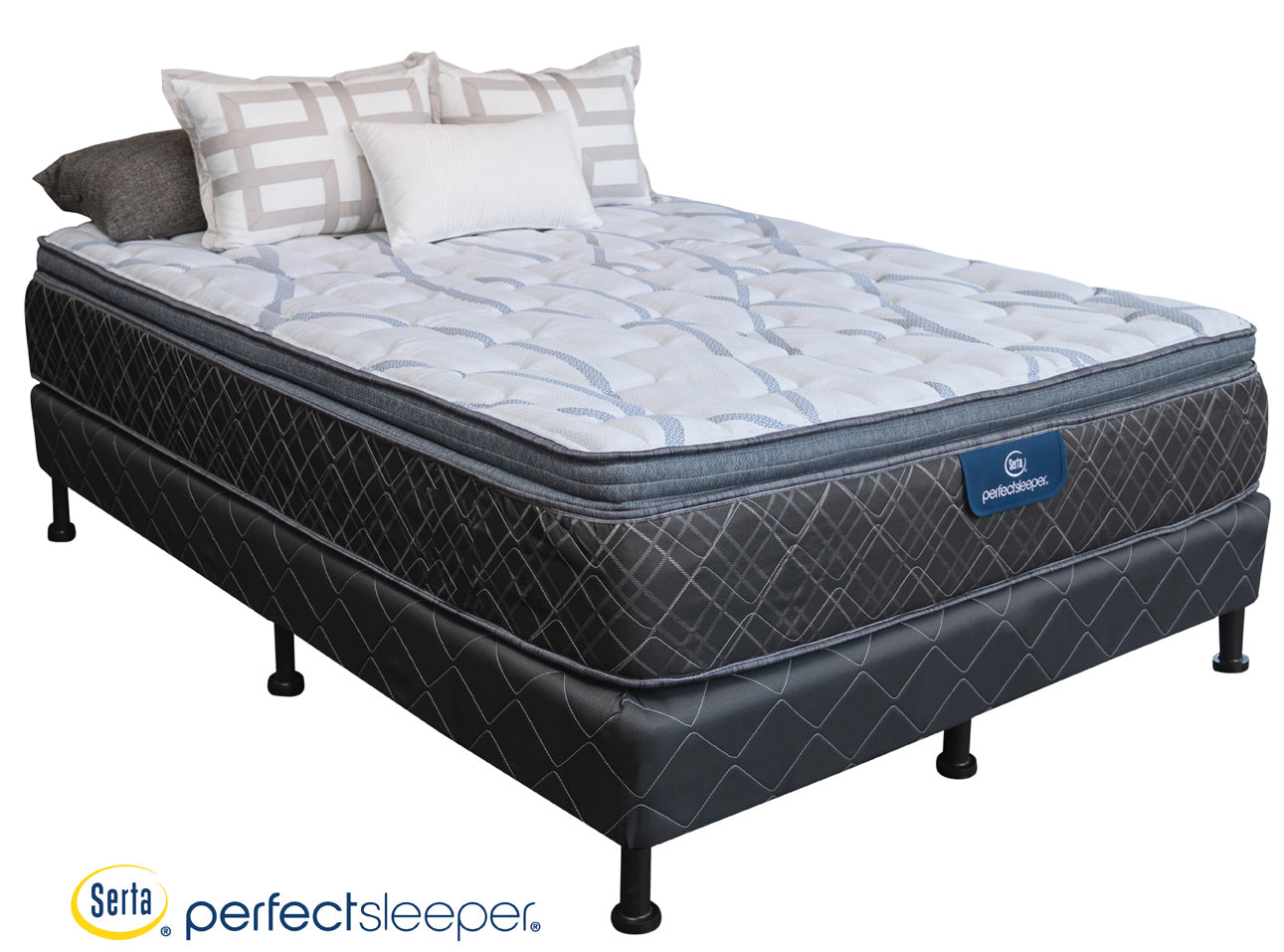 Serta Perfect Sleeper Elkin ll Pillow Top Plush New Colection Resortes Reforzados