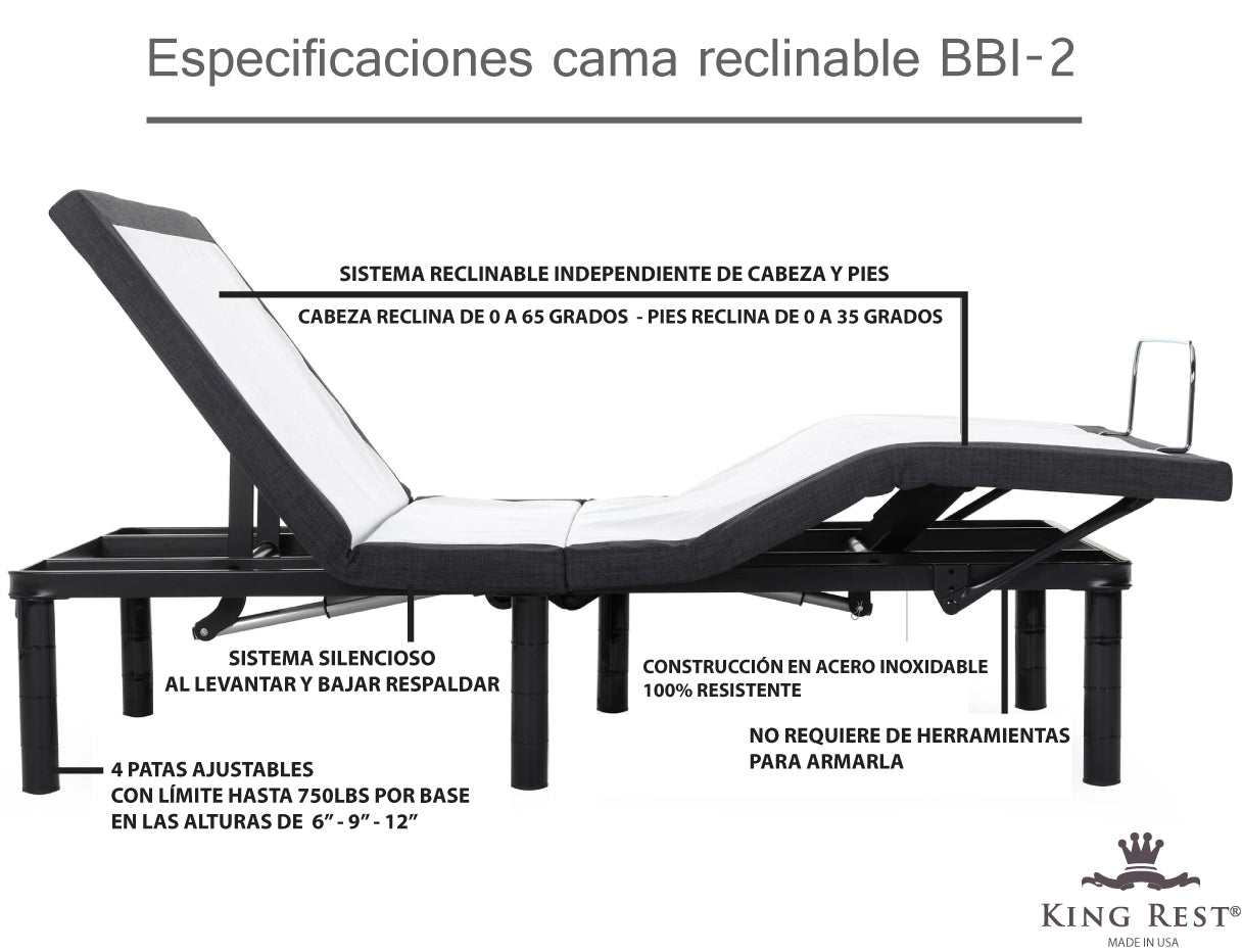 Serta By Leggett & Platt Simplicity HFM Adjustable Bed