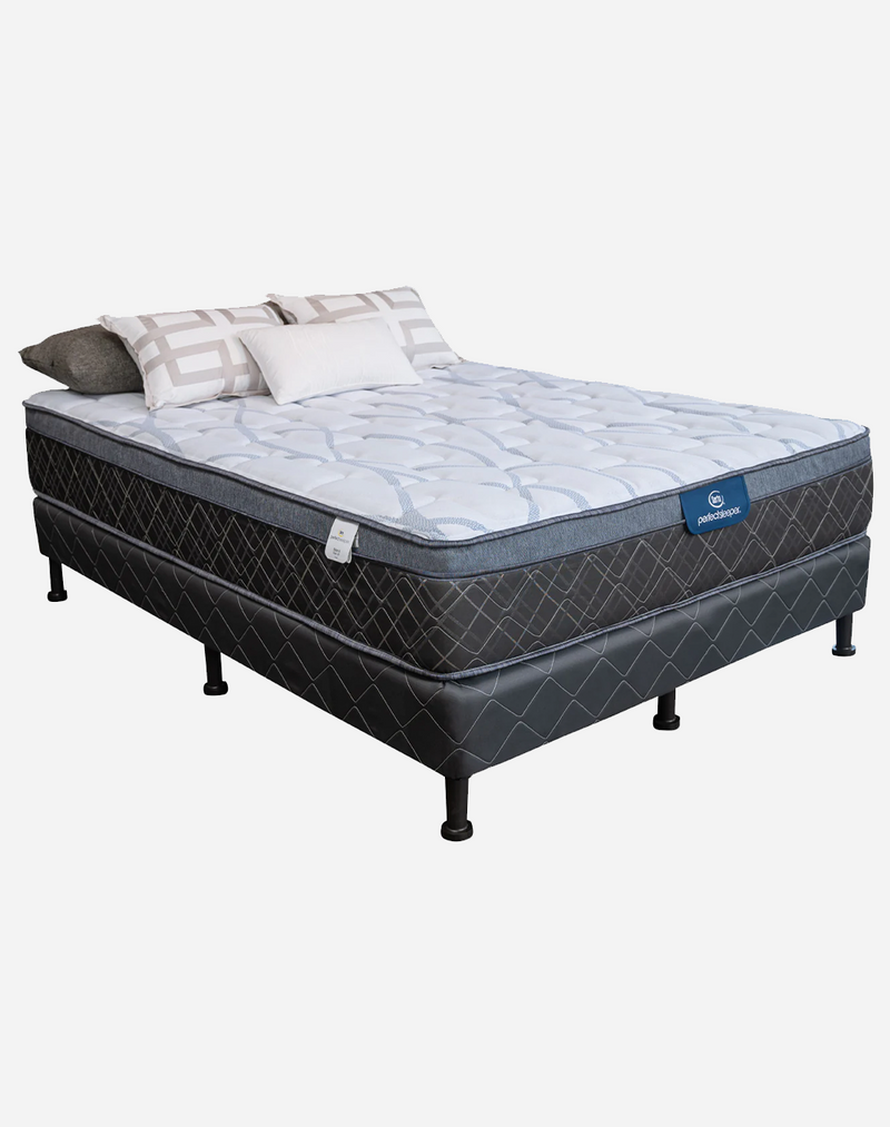Serta Perfect Sleeper Elkin ll Pillow Top Plush New Colection Resortes Reforzados (Precios Reducidos)