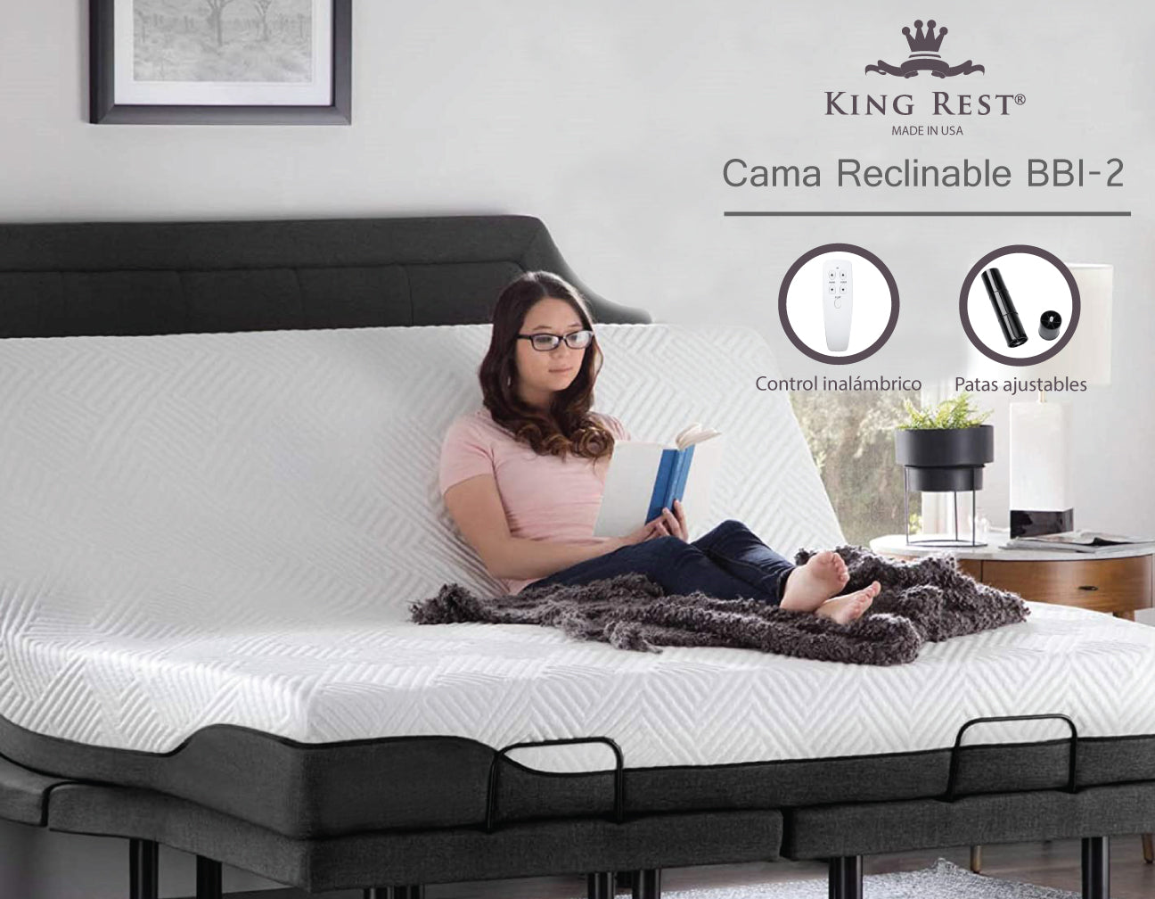 Serta By Leggett & Platt Simplicity HFM Adjustable Bed