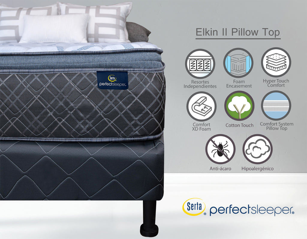Serta Perfect Sleeper Elkin ll Pillow Top Plush New Colection (Resorte